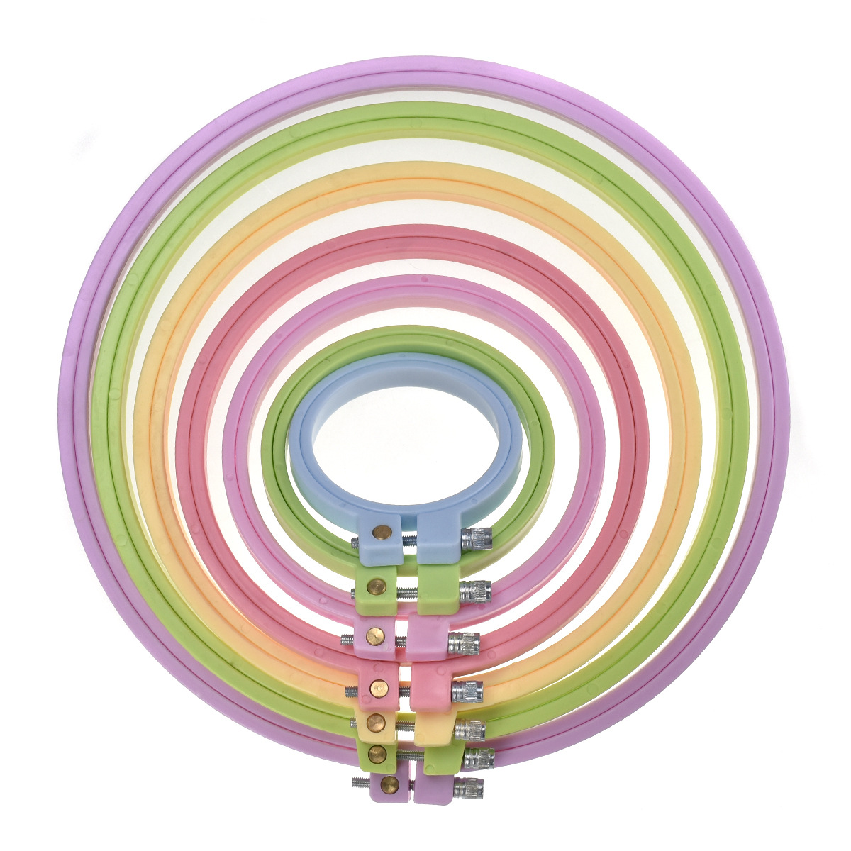 Round Cross Stitch Embroidery  - đánh giá và giá Embroidery Hoop Kit