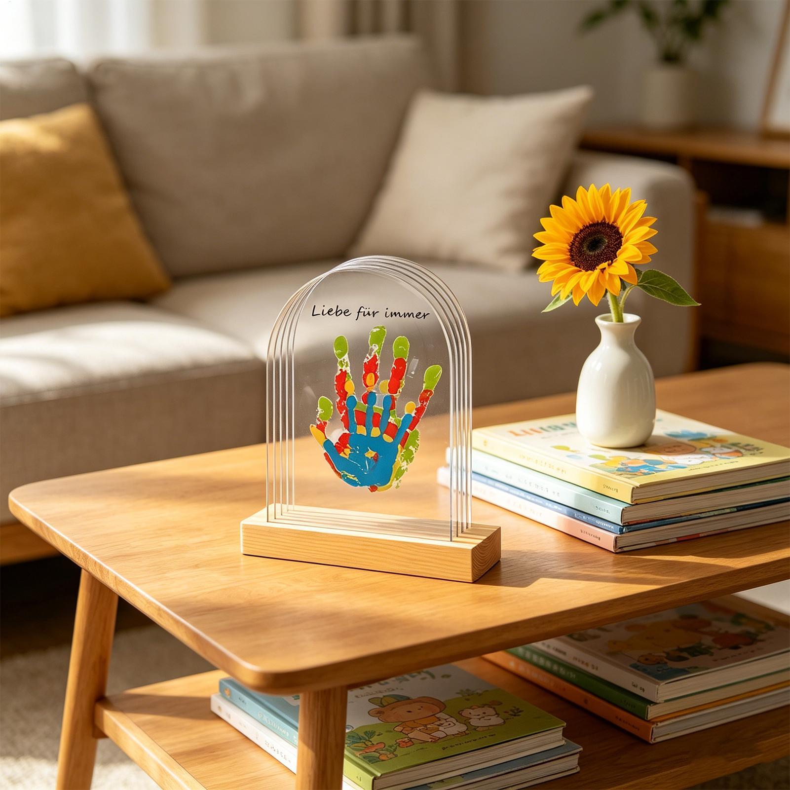 Family Handprint Kit with Ligh - đánh giá và giá Light Art And Craft