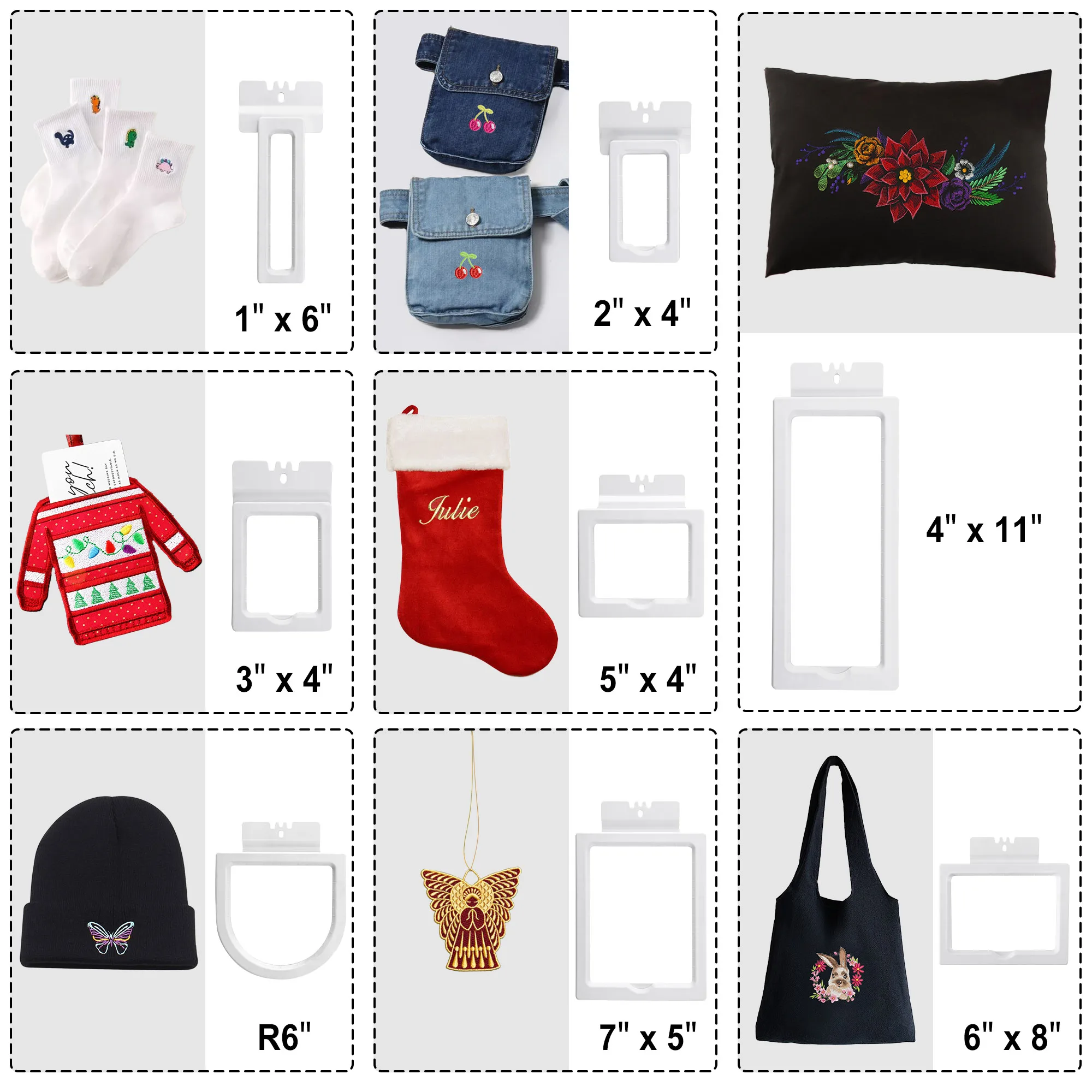 8in1 Magnetic Fast Frame Kit f - đánh giá và giá Embroidery Hoop Kit