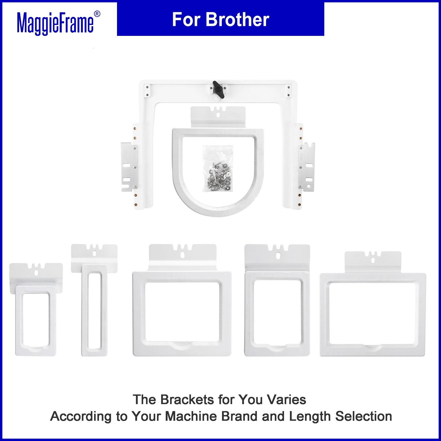 6in1 Fast Frame Kit Magnetic H - đánh giá và giá Embroidery Hoop Kit