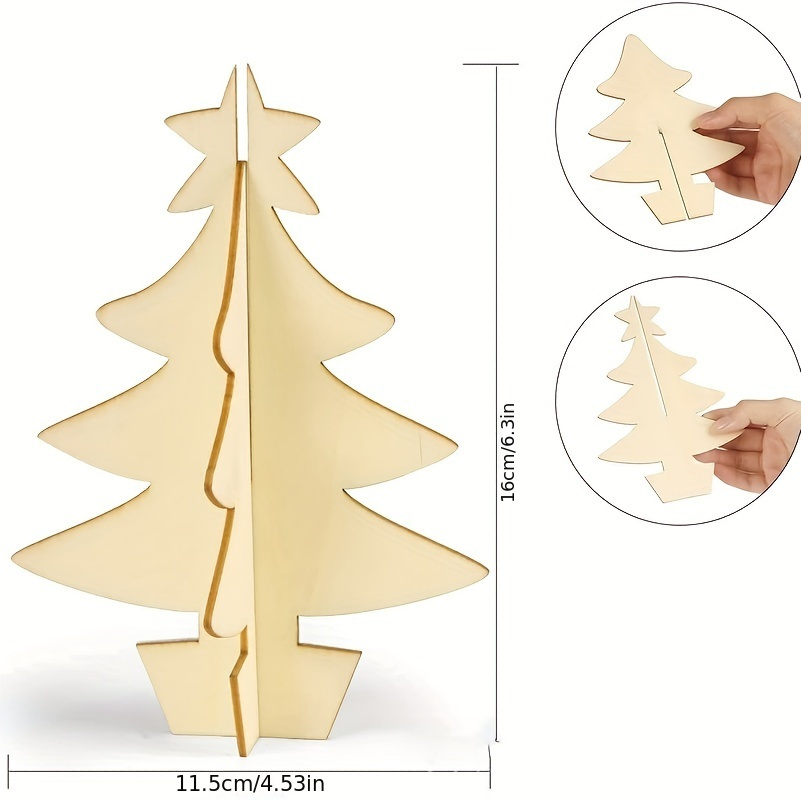 70pcs, DIY Wooden Christmas Tr - đánh giá và giá Art Craft Event