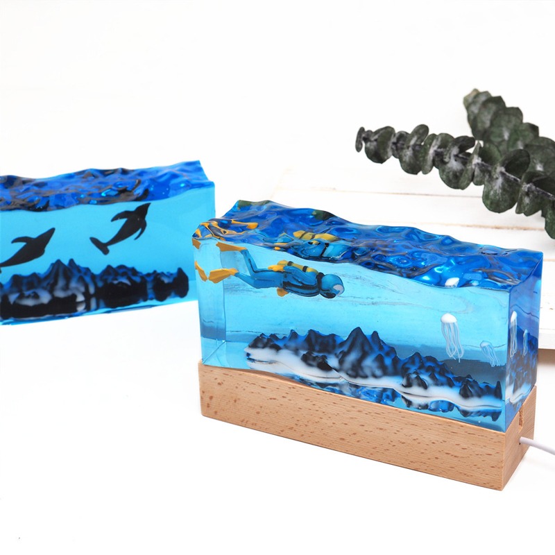 DIY Resin Craft Light Underwat - đánh giá và giá Light Art And Craft