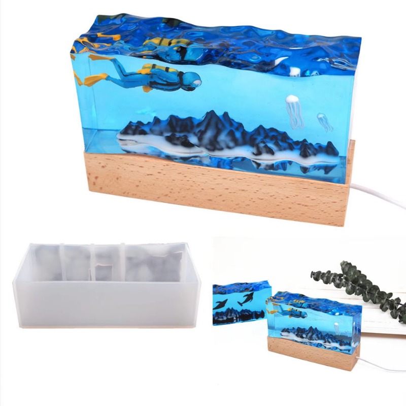 DIY Resin Craft Light Underwat - đánh giá và giá Light Art And Craft