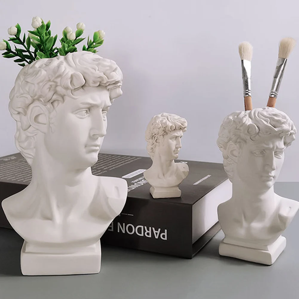 Creative Statue Pen Holder Scu - đánh giá và giá Art Craft Organizer