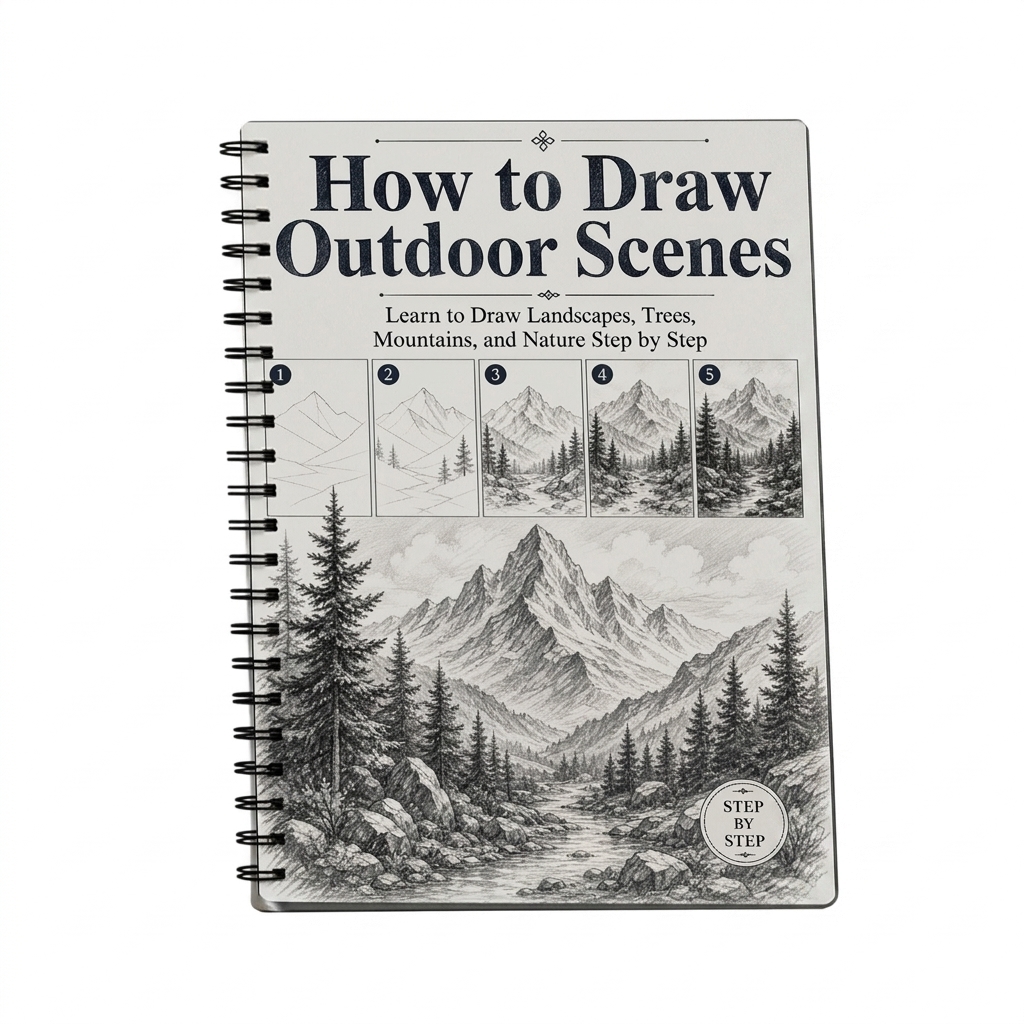 Landscape Sketch Practice Set  - đánh giá và giá Art Craft Classes