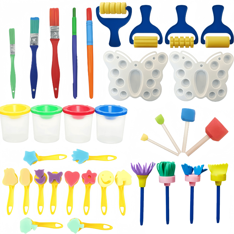 35Pcs Art Painting Kit for Beg - đánh giá và giá Art Craft Classes