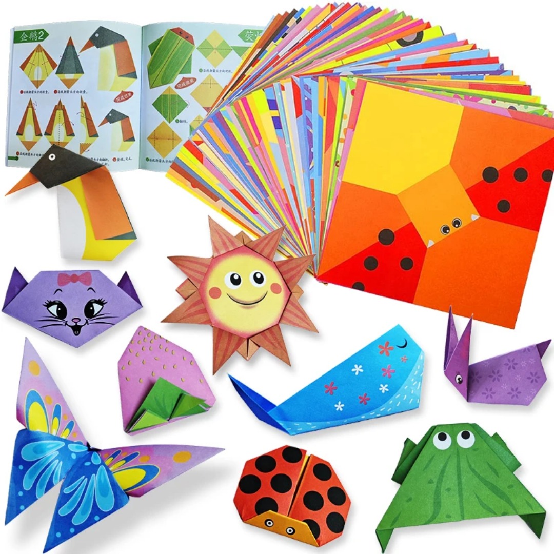 New Origami Kit 30 Sheets Orig - đánh giá và giá Art Craft 3 Year Old