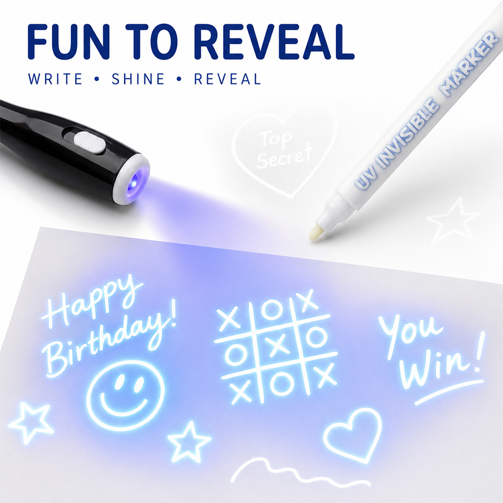 12Pcs UV Light Invisible Marke - đánh giá và giá Light Art And Craft