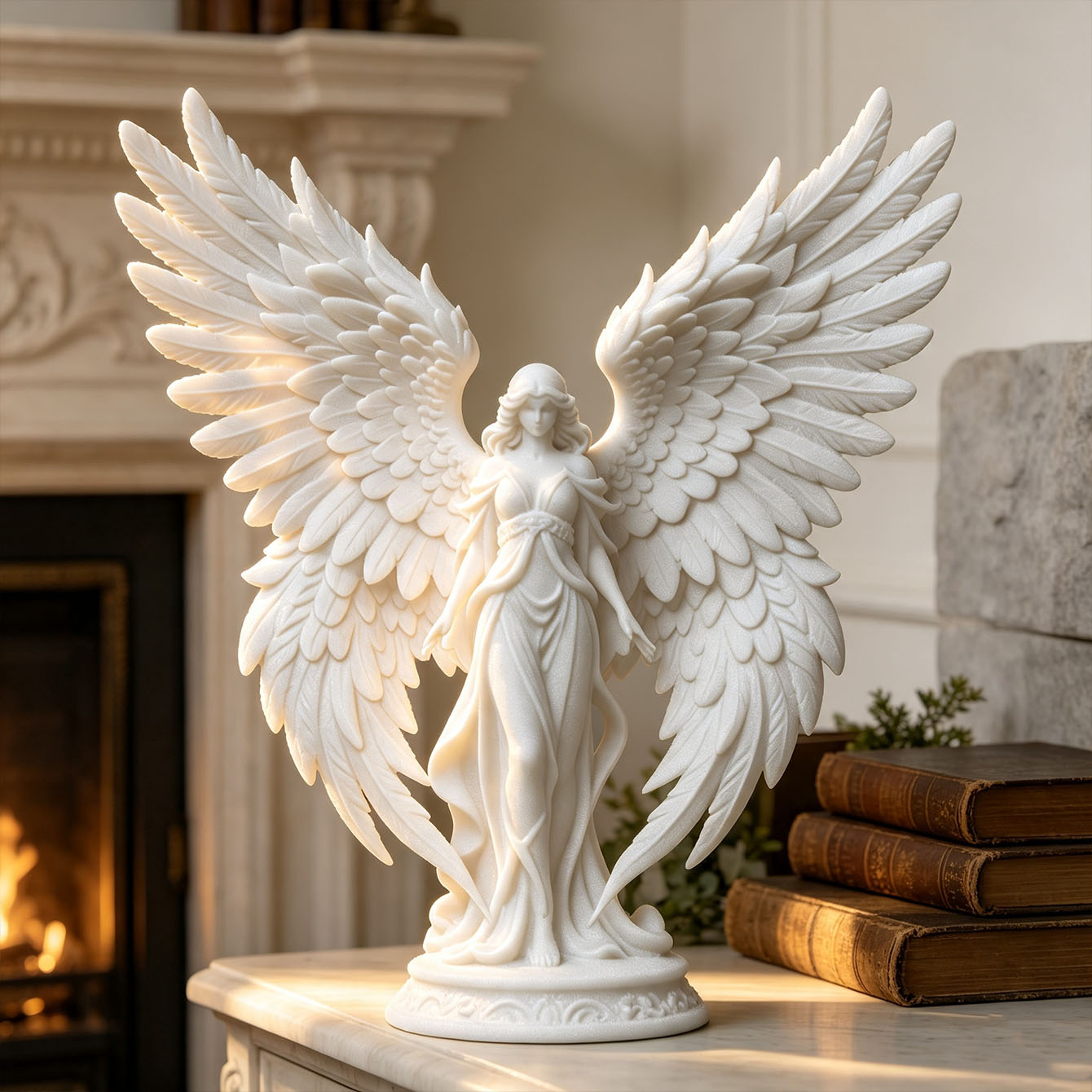 Light Luxury 3D Printed Angel  - đánh giá và giá Light Art And Craft