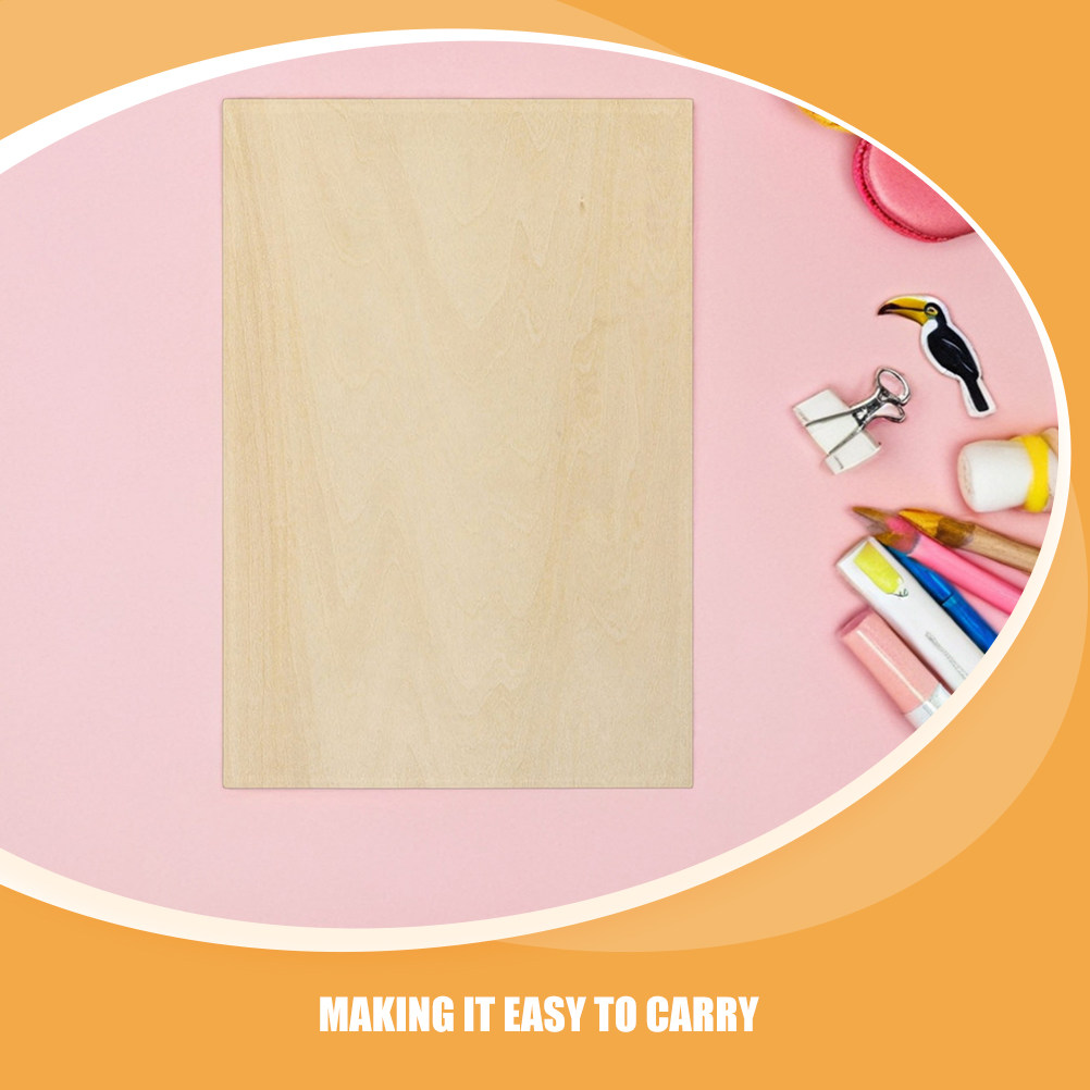 6Pcs Basswood Plywood Boards U - đánh giá và giá Light Art And Craft