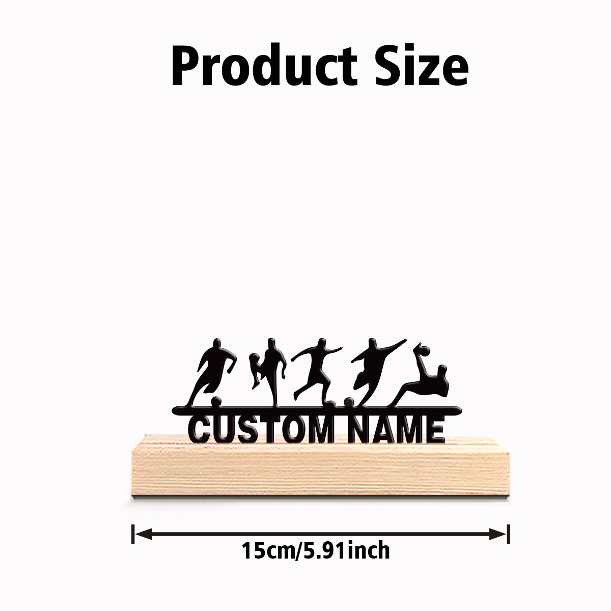 1pc Creative sport Custom Text - đánh giá và giá Art Y Craft
