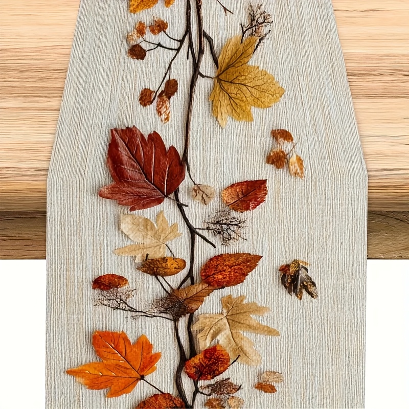 1 Autumn Fallen Leaf Themed Ta - đánh giá và giá Art Craft Using Leaves