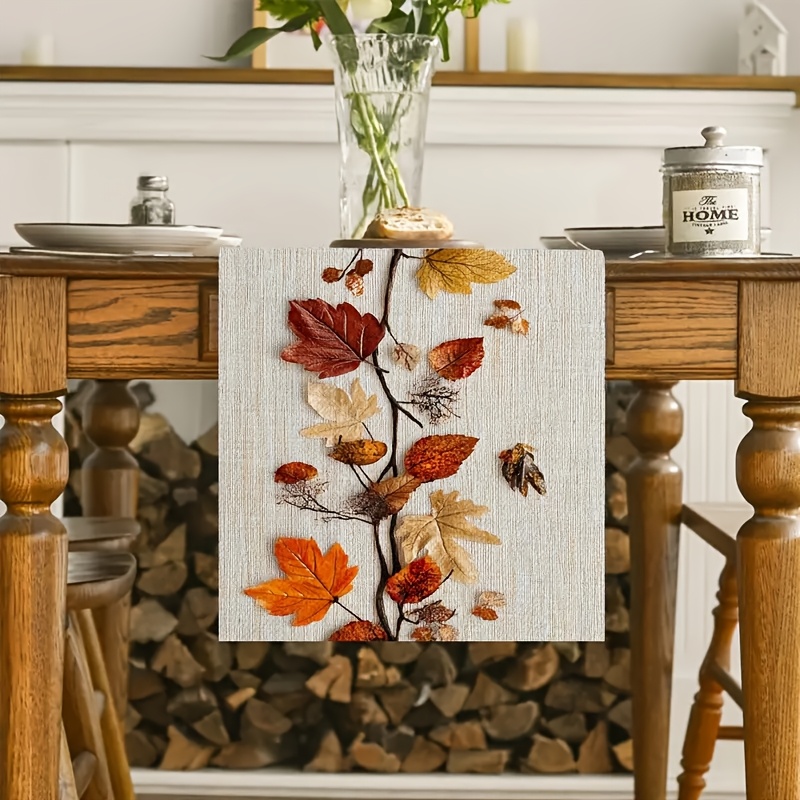 1 Autumn Fallen Leaf Themed Ta - đánh giá và giá Art Craft Using Leaves