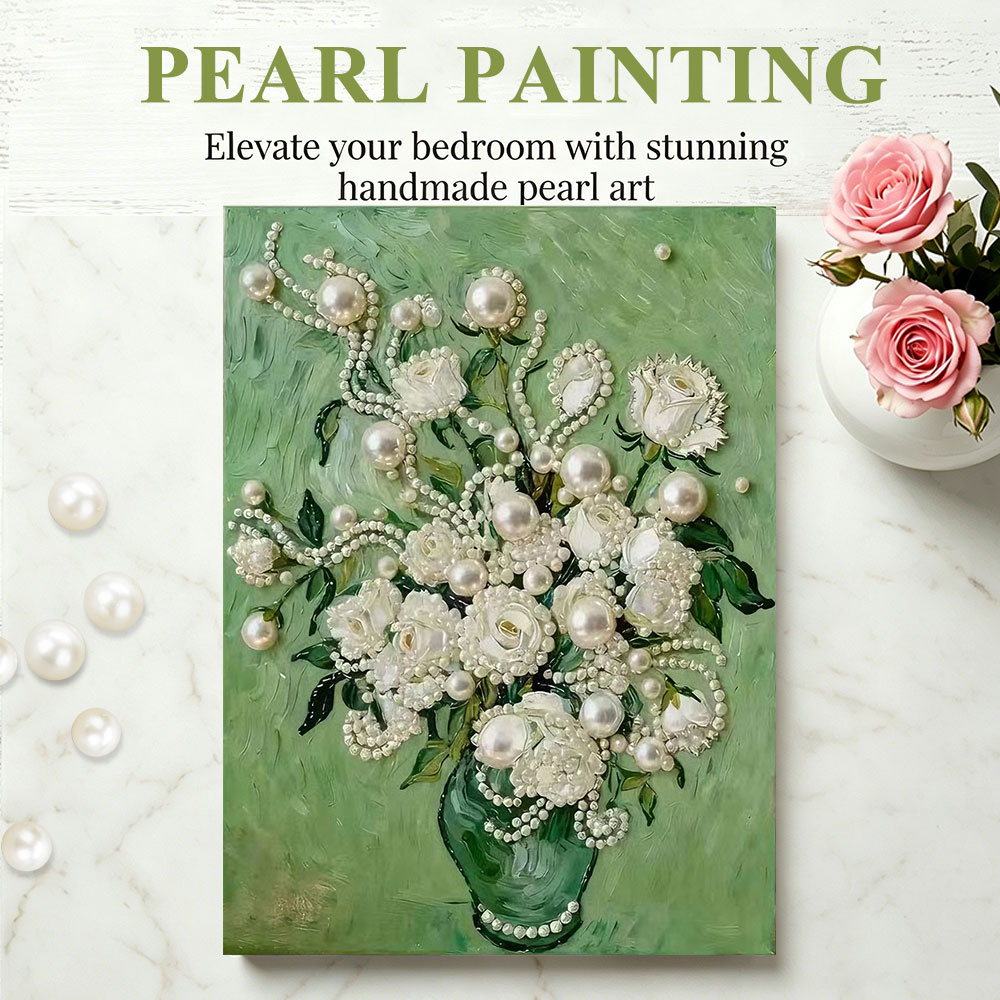 Huacan DIY Pearl Art Painting  - đánh giá và giá Wallpaper Art And Craft