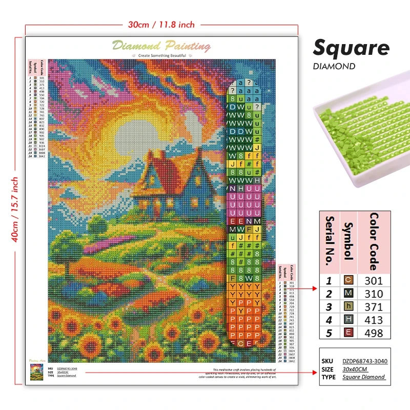 5D DIY Diamond Painting Kit Sa - đánh giá và giá Wallpaper Art And Craft