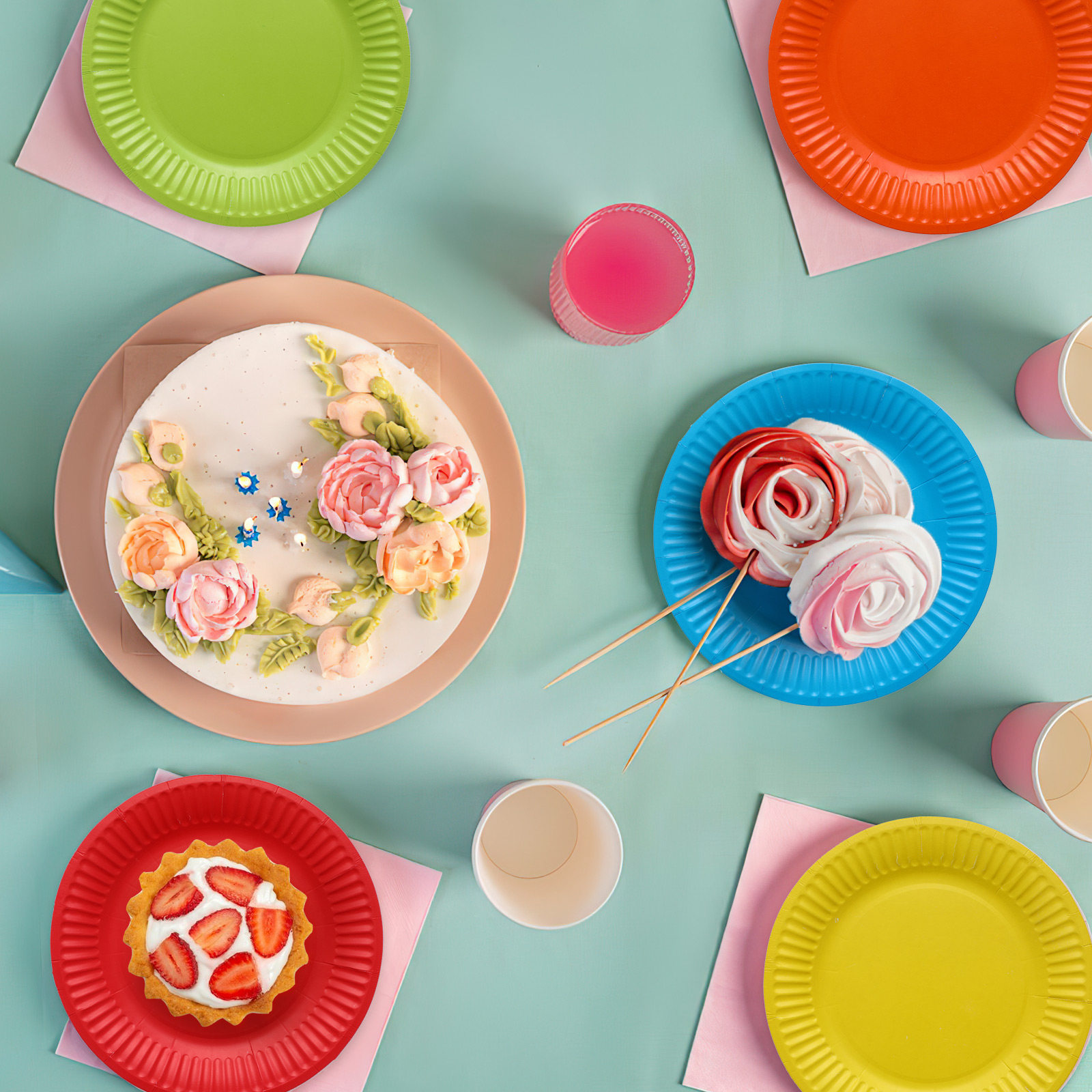 48Pcs Heavy Duty Round Paper P - đánh giá và giá Art Craft Using Paper Plates